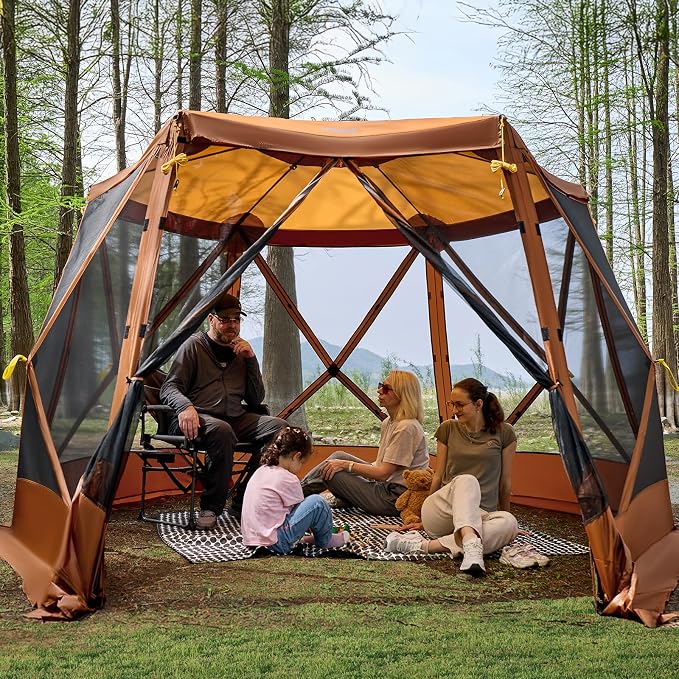 TIMBER RIDGE Easy Pop Up Gazebo Canopy Tent - Image 4