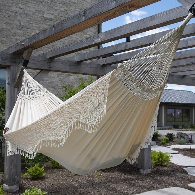 Vivere Authentic Brazilian Elegant Hammock - 450 lb Capacity - Image 4