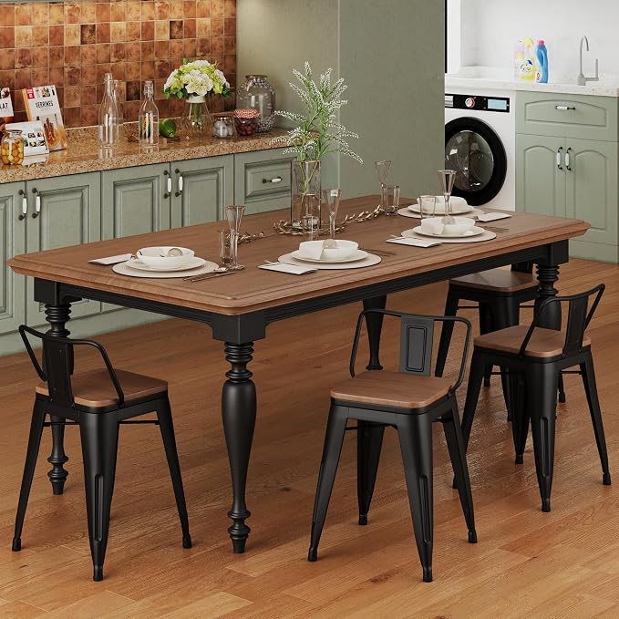 Changjie Furniture 18 Inch Metal Bar Stools Counter Stool Modern Barstools - Image 8