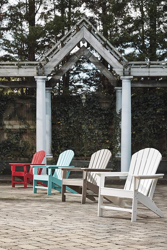 Signature Design by Ashley Sundown Treasure Outdoor Patio HDPE Adirondack Chair - Image 22