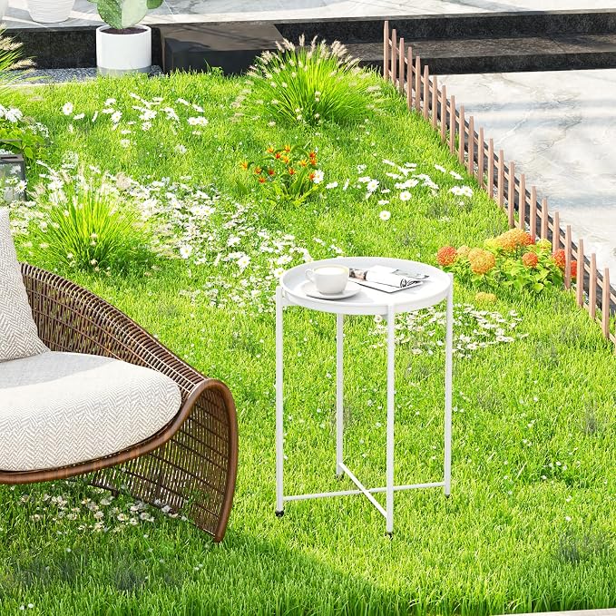 Garden 4 you Small Side Table, Tray Table - Image 4