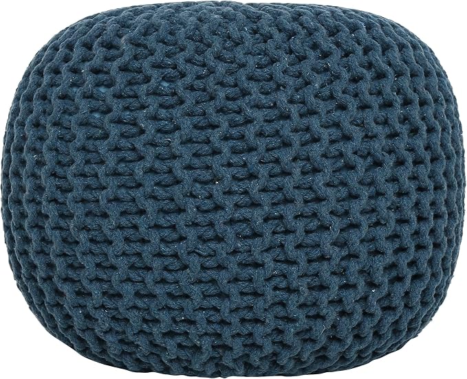 REDEARTH · Round Pouf Foot Stool Bean Bag Ottoman - Image 5