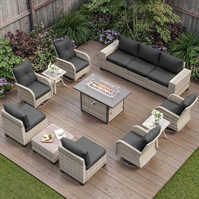 13-Piece Outdoor Patio Furniture Set by MuphyersPatioFurniture
