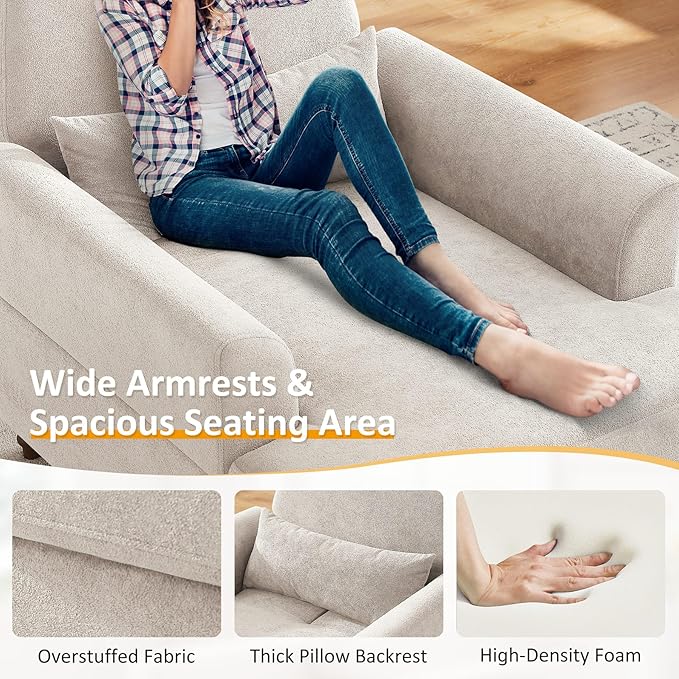 Chaise Lounge Accent Chair Indoor - Image 5