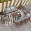 10 Piece Outdoor Patio Furniture Set, Outdoor Couch by PatioKingdom