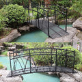 JSUN7 8 FT Metal Garden Bridge by JSUN7