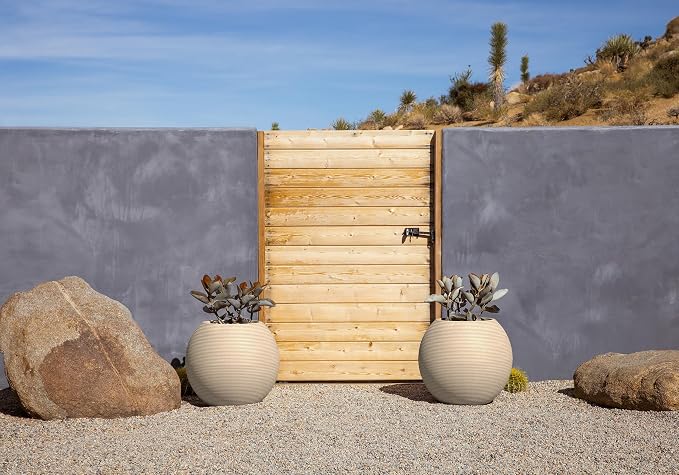 Veradek Strata Series Sphere Round Planter - Image 4
