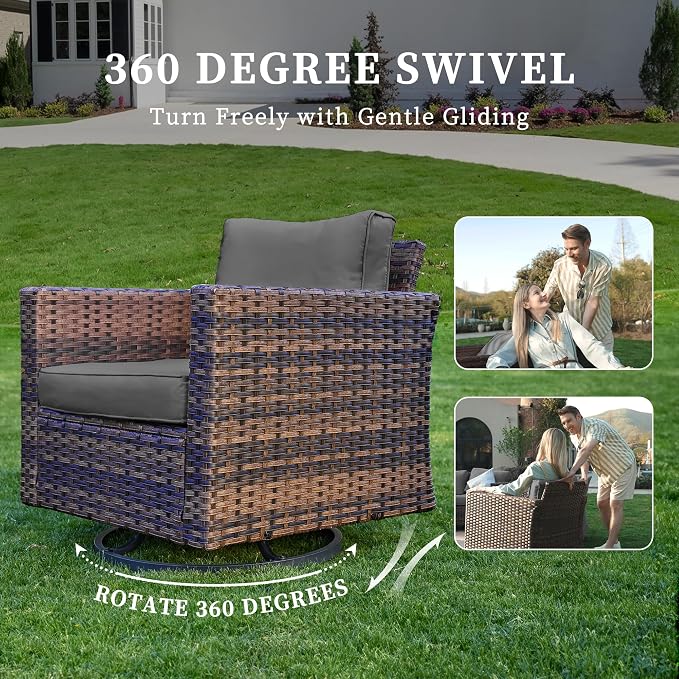 UDPATIO 5 Pieces Patio Furniture Set - Image 4