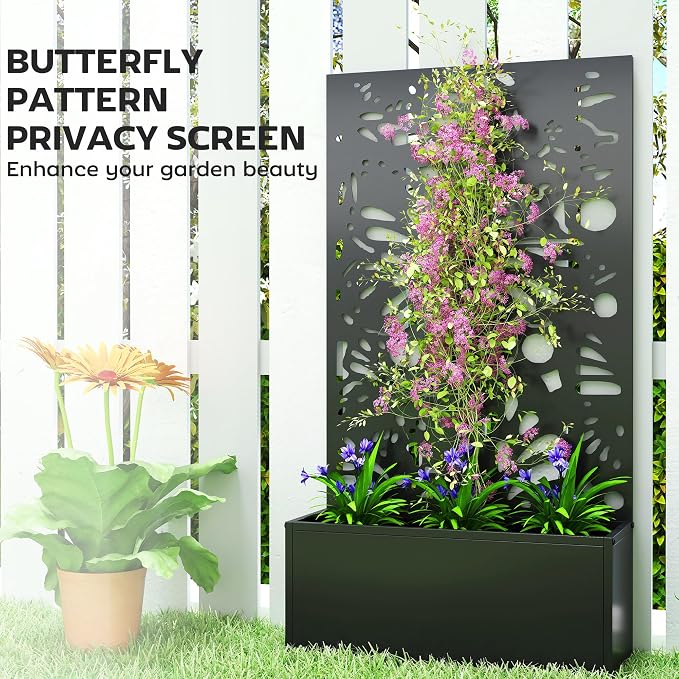 Outsunny Metal Raised Garden Bed - Image 5