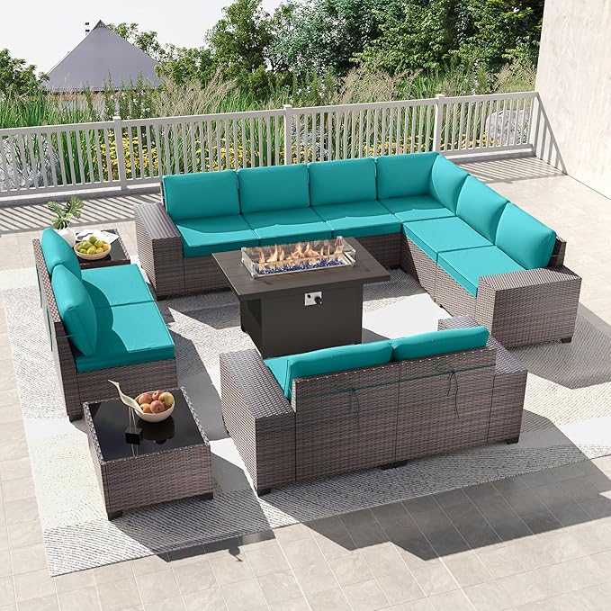 Kullavik 13PCS Outdoor Patio Furniture Set by KULLAVIK