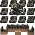 Outdoor Cushion Covers Set, Replacement by SUKAIKEQA