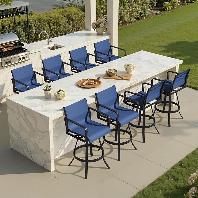 Crestlive Products Outdoor Swivel Bar Stools by CrestliveProducts