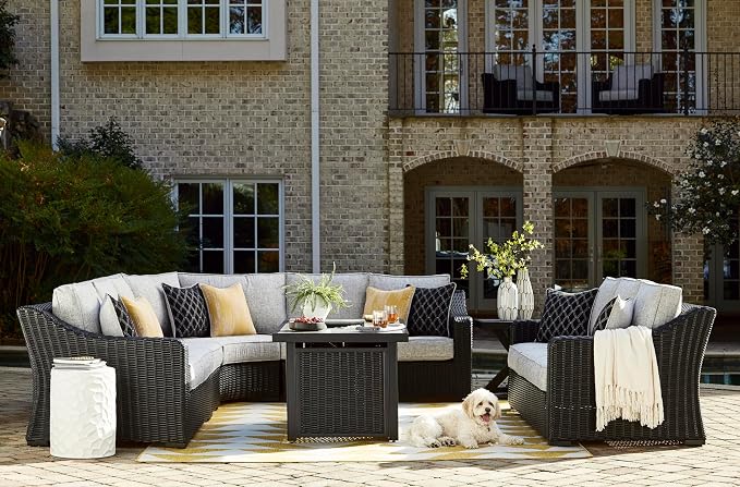 Signature Design by Ashley Beachcroft Casual Nuvella Weather Resistant Fabric - Image 17