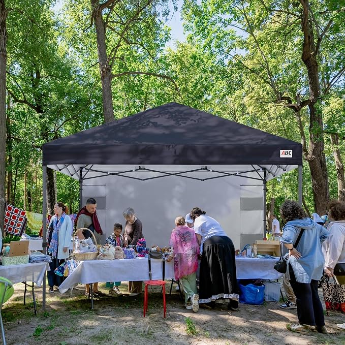 ABCCANOPY Pop Up Canopy with Sidewall, 10x10 Outdoor Canopy Tent with Storage - Image 4