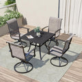 Grand patio Patio Dining Set for 4, Outdoor Dining Set by GrandPatio