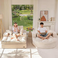 MAXYOYO Modular Sectional Chaise Lounge Sofa, 2 Sets Upholstered Lounge Chair by MAXYOYO