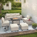 9-Piece Outdoor Patio Furniture Set by MuphyersPatioFurniture