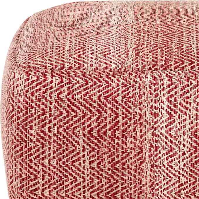 SIMPLIHOME Nate Square Pouf - Image 5