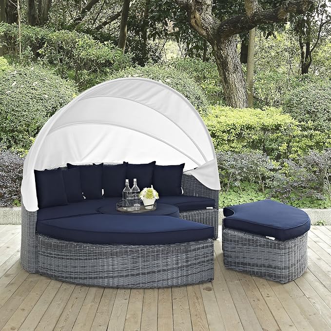 Modway Summon Outdoor Patio Daybed - Image 2