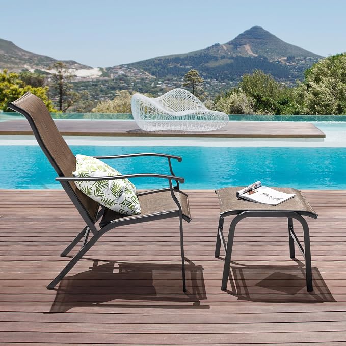 NUU GARDEN Outdoor Patio Chaise Lounges Chair, Recliner Chairs - Image 4