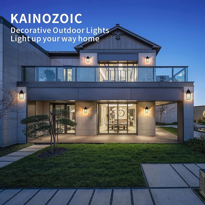 Outdoor Wall Light Fixtures Waterproof Exterior Sconce Lights Anti-Rust - Image 7