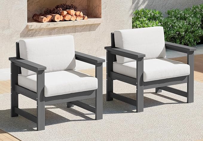 SERWALL 2 Pieces Single Cushioned Sofa Chair by SERWALL