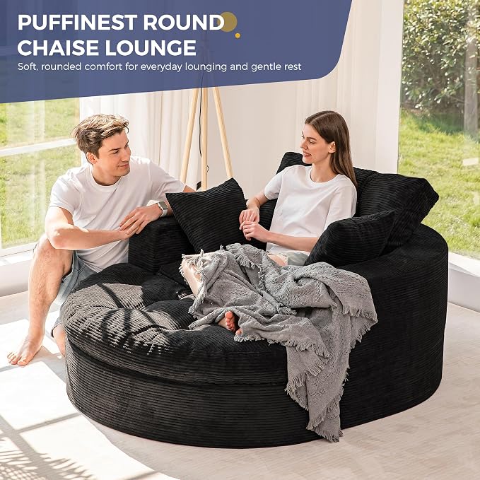 MAXYOYO Modular Sectional Chaise Lounge Sofa, 2 Sets Upholstered Lounge Chair - Image 8