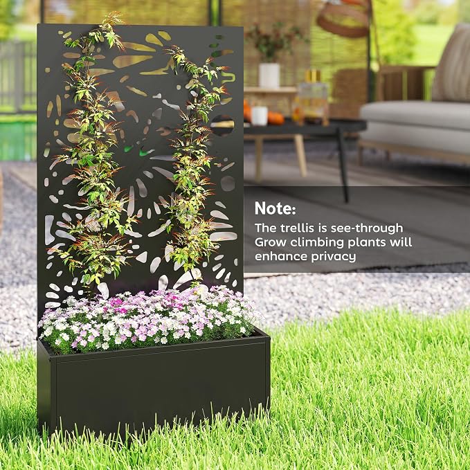 Outsunny Metal Raised Garden Bed - Image 8