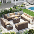 Aoxun Patio Furniture Sets, 12-Piece Outdoor Patio Furniture by Aoxun