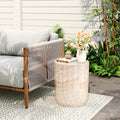 Christopher Knight Home Jayme 18.5" Indoor Outdoor Cylinder Accent Side Table by ChristopherKnightHome