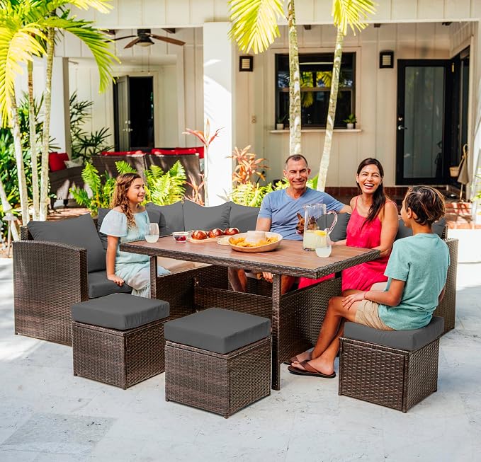 Nestl Wicker Outdoor Furniture Set - Image 8