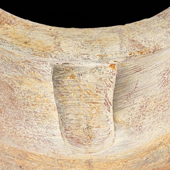 Creative Co-Op Whitewashed Terra-Cotta Urn - Image 4