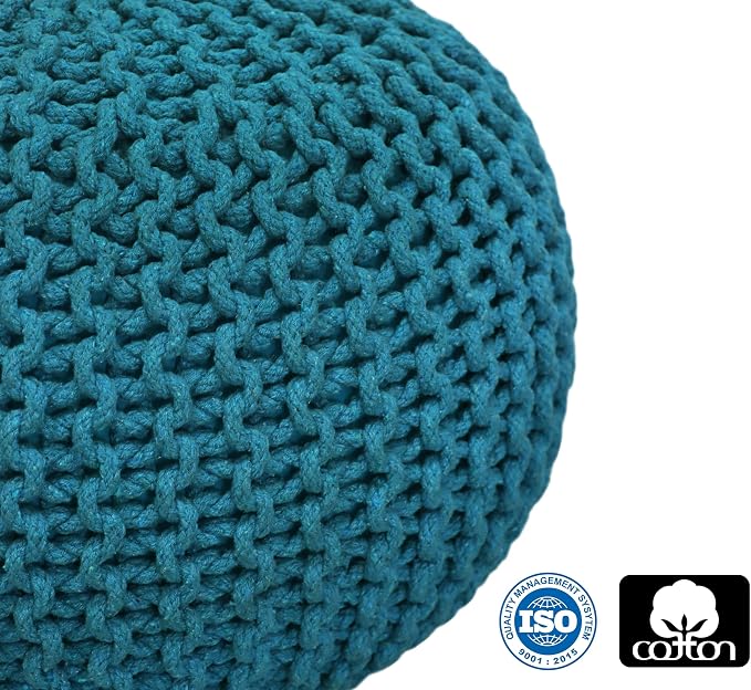 COTTON CRAFT Round Pouf - Image 5
