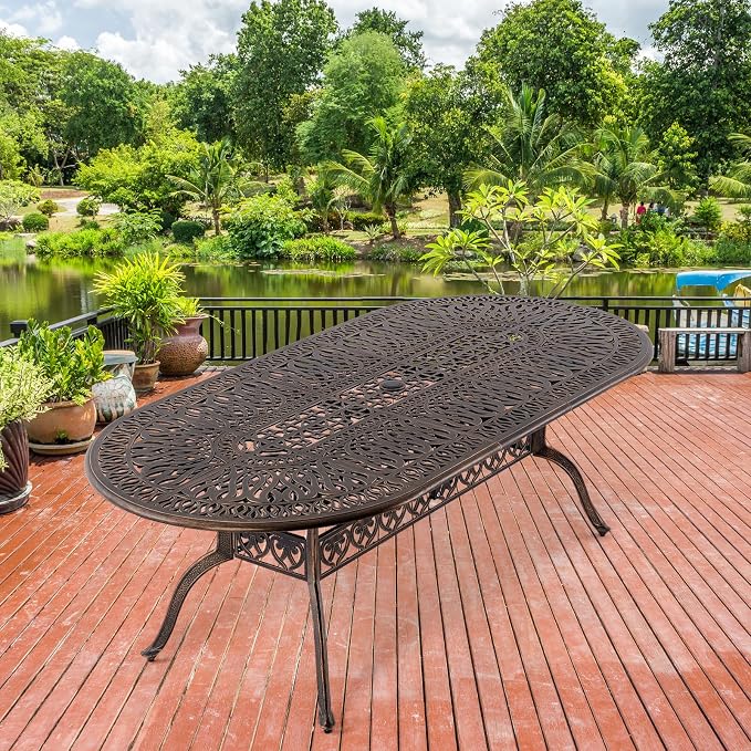 Outdoor Patio Dining Table - Image 2