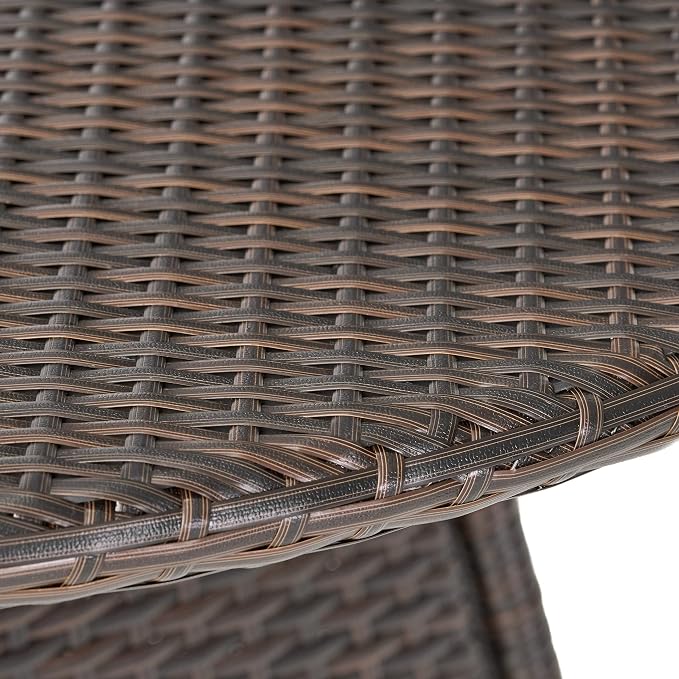 Christopher Knight Home Corsica PE Round KD Dining Table - Image 6