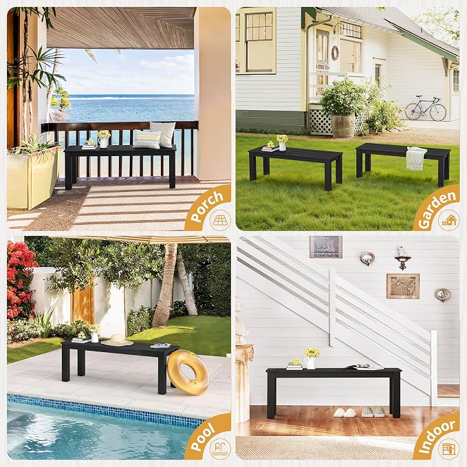 LUE BONA HDPS Outdoor Bench - Image 6