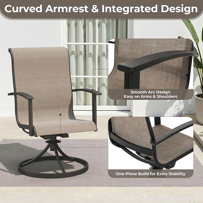 Grand patio Patio Dining Set for 4, Outdoor Dining Set - Image 5