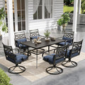 Sophia and William Swivel Patio Dining Set by SophiaWilliam