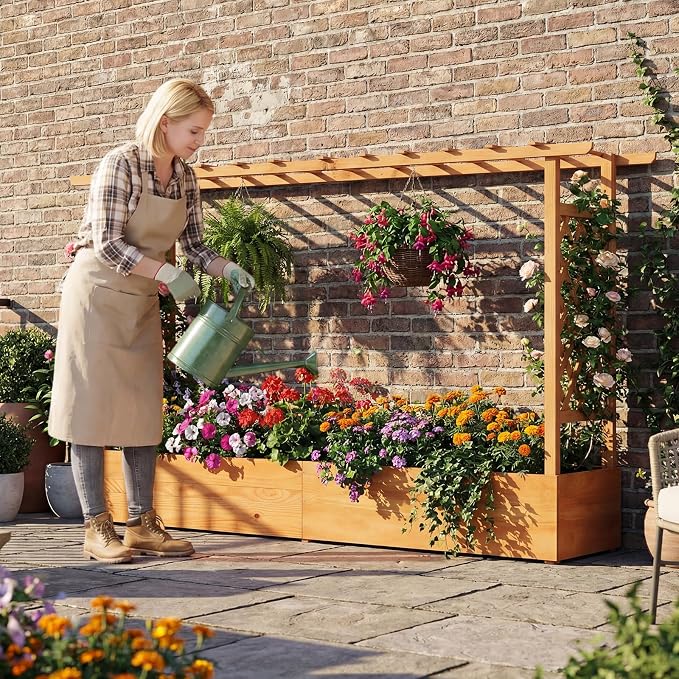 Giantex 2 Pcs Raised Garden Bed - Image 3