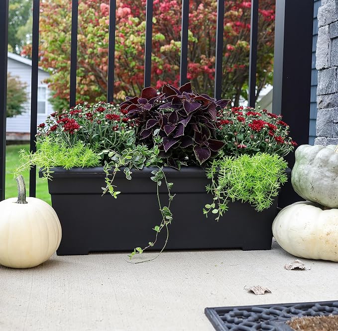 The HC Companies 28 Inch Romana Planter Box - Image 4