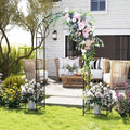 Moccha Garden Arbor with Planters by LDAILY