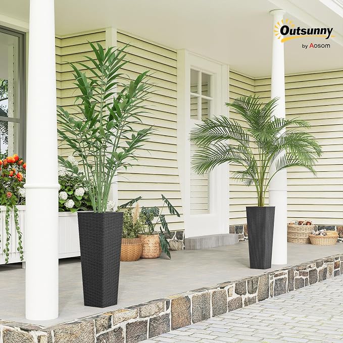 Outsunny 23.6 Inch Tall Planters - Image 2
