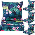 Hoteam 4 Set Outdoor Chair Patio Cushions 20 x 20 Inch Deep Seat Waterproof by Hoteam