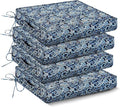 Outdoor Chair Cushions Set of 4, Waterproof Outdoor Seat Cushions by IPYNBAP