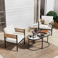 Grand patio 4-Piece Outdoor Conversation Set by GrandPatio