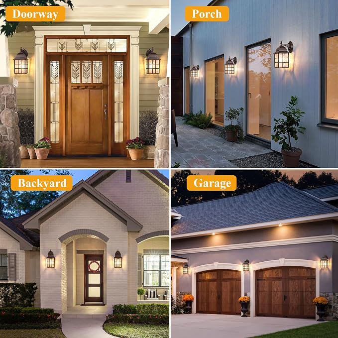 2-Pack Dusk to Dawn Outdoor Lights - Image 6