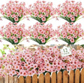 MACTING 12 Bundles Artificial Flowers by MACTING