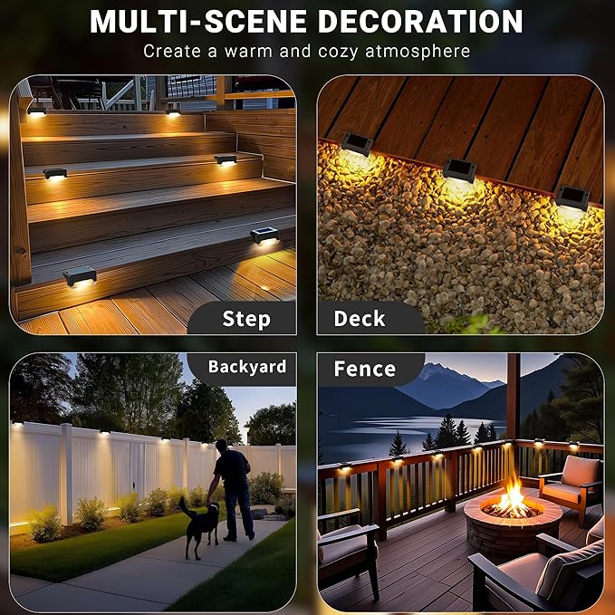 SOLPEX Solar Deck Lights, Solar Step Lights - Image 2