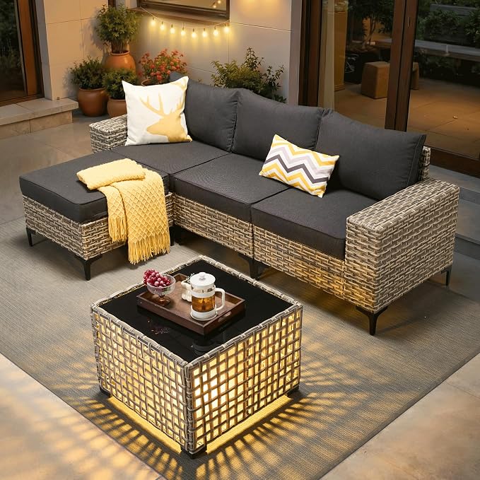 ovios 5-Piece Patio Furniture Set by OVIOS