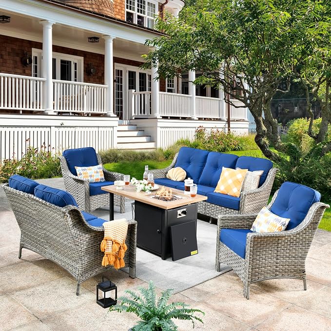 HOOOWOOO 5 Piece Patio Set by DesignforBetterLife